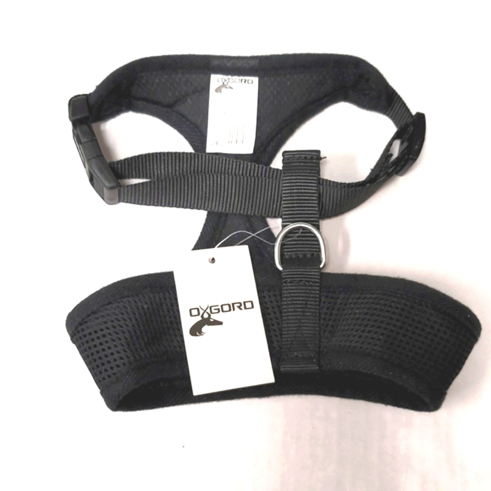 Black Medium Dog Harness